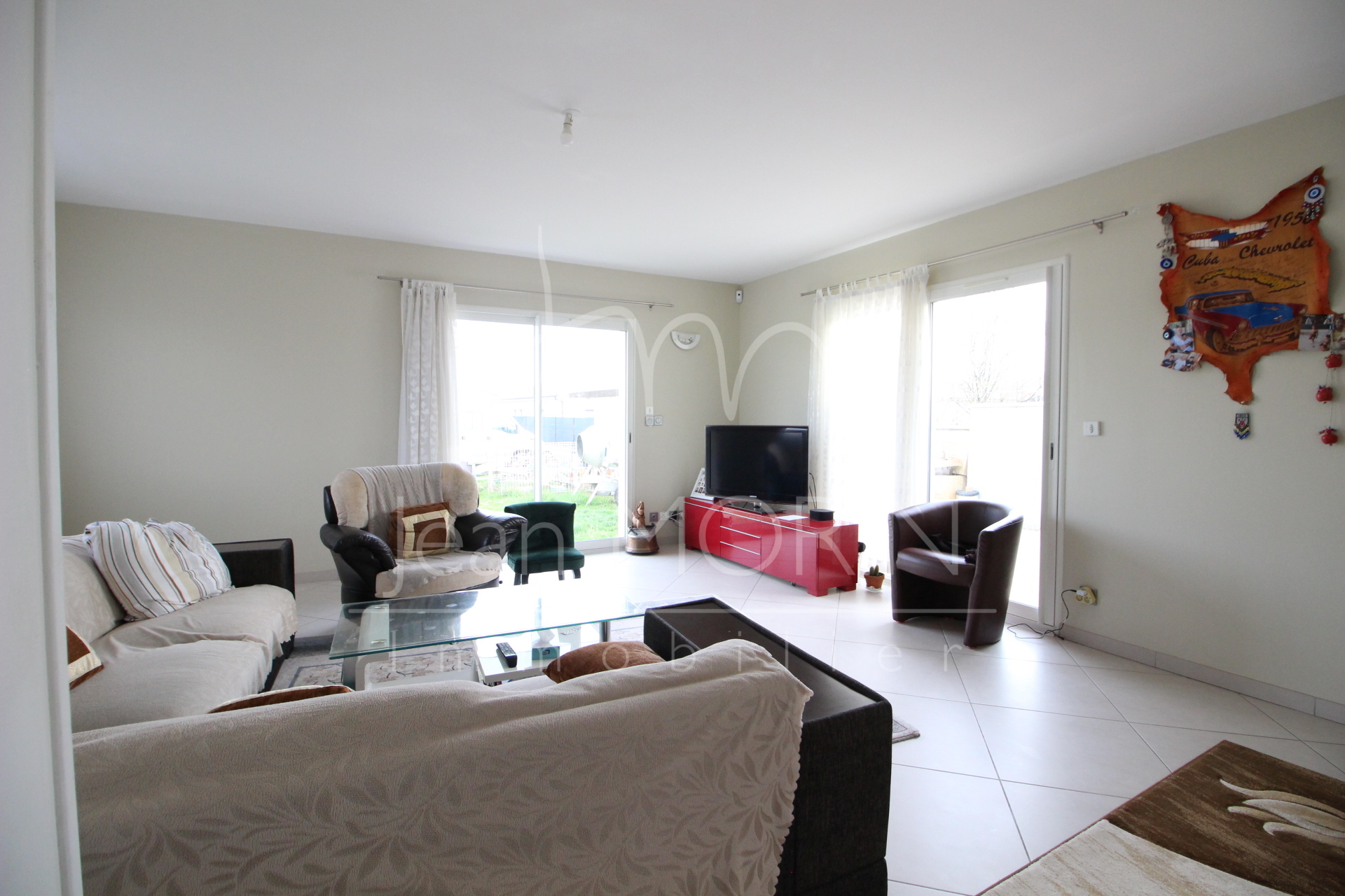 PORTES LES VALENCE, Maison T6, 5 chambres + jardin