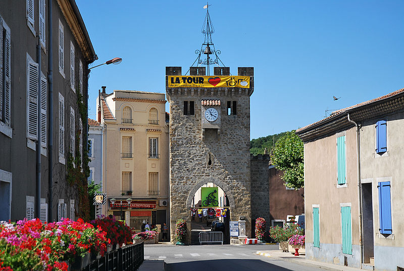 Saint Péray vue sur Crussol