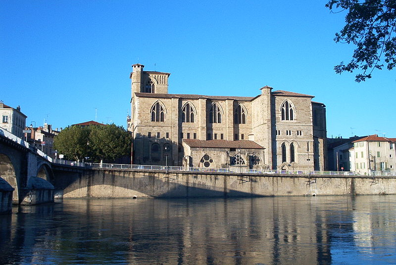 Saint Péray vue sur Crussol