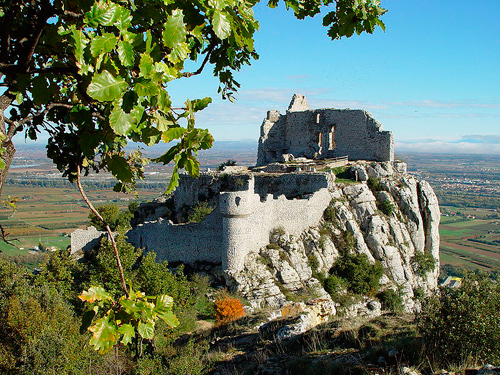 Saint Péray vue sur Crussol